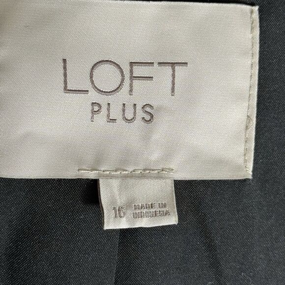 LOFT Sz 16 Plus Leopard Cheetah Print Faux Fur Coat Jacket Teddy Soft BEAUTIFUL - Picture 11 of 16